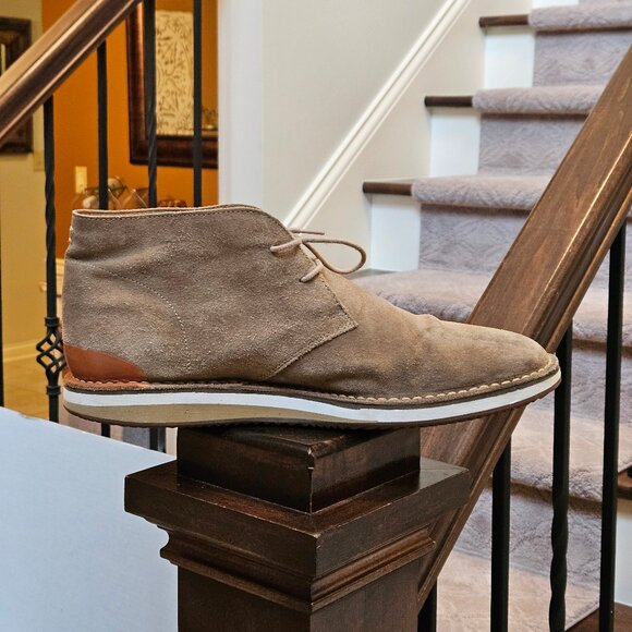 Greats Men's Suede Chukka Boots, Tan, Sz 13 - Picture 8 of 16